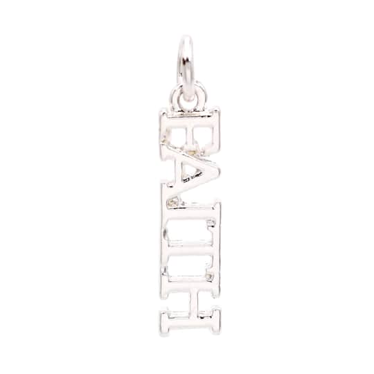 Silver Plated Faith Charm by Bead Landing™